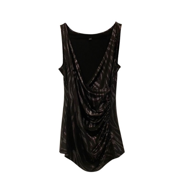 Express Tops - Express Zebra Cowl Neck Top